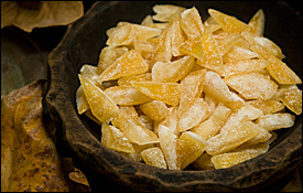 Candied Oro Blanco Grapefruit Peel