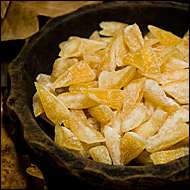 Candied Oro Blanco Grapefruit Peel