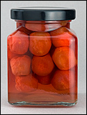 Sour Cherries in Kirsch Syrup